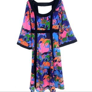 Farm Rio Dress Festival Boho 1970’s Style